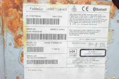 Автозапчастина б/у gps навігаційна система для land rover range rover evoque (l538) 2.2 d 4x4 посилання на oem iam lr046855  cf6n18c815he