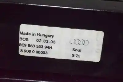 Автозапчасти б/у задний поддон за audi a4 b7 avant (8ed) 2.0 tdi 16v ссылки oem iam 8e9863553  8e9863553