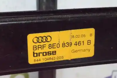 Автозапчасти б/у регулятор стекла заднего левого за audi a4 b7 avant (8ed) 2.0 tdi 16v ссылки oem iam 8e0839461c  8e0839461b