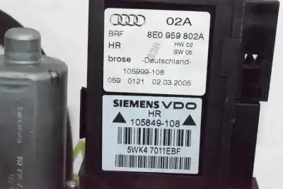 Автозапчастина б/у регулятор скла заднього правого для audi a4 b7 avant (8ed) 2.0 tdi 16v посилання на oem iam 8e0839462c  8e0839462b