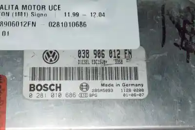 Second-hand car spare part ecu engine control for seat leon (1m1) stella oem iam references 038906012fn  0281010686 28sa509311280208