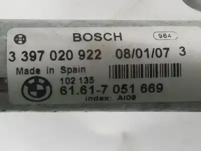 Second-hand car spare part front windshield wiper motor for bmw x3 (e83) 2.0 d oem iam references 61617051669  61617051669