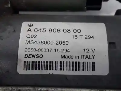 Second-hand car spare part starter motor for clase c clase a 2.0 oem iam references a6459060800  6459060800