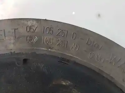 Автозапчастина б/у шків колінчастого вала для audi q7 (4l) 3.0 v6 24v tdi посилання на oem iam 059105251ad  059105251ad