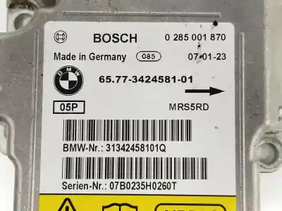 Second-hand car spare part airbag control unit for bmw x3 (e83) 2.0 d oem iam references 65773424581  65773424581