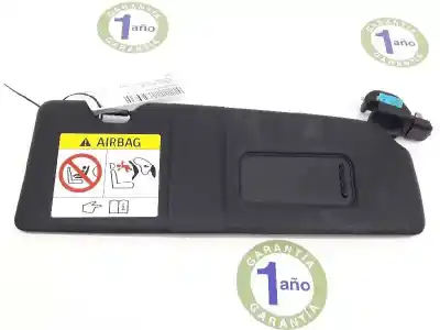 Second-hand car spare part right sunshade for bmw serie 1 lim. 3.0 24v scrollturbo oem iam references 51167319162