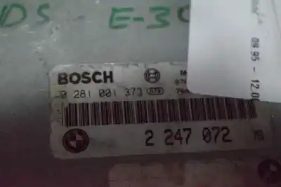Second-hand car spare part ecu engine control for bmw 5 (e34) 525 tds oem iam references 2247072  0281001373