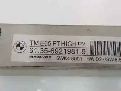 Автозапчастина б/у перевір блоку управління для bmw 7 (e65, e66, e67) 730 d посилання на oem iam 61356921981  61356921981