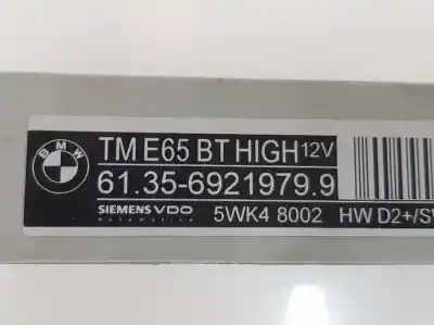 Автозапчастина б/у модуль комфорт для bmw 7 (e65, e66, e67) 730 d посилання на oem iam 61356921979  