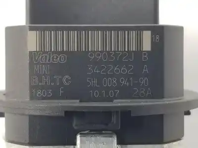 Автозапчастина б/у стійкість на нагревання для mini mini (r56) 1.6 16v cat посилання на oem iam 64113422662  64113422662
