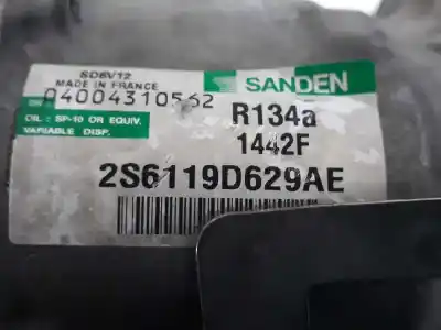 Автозапчасти б/у компрессор кондиционера воздуха за ford fiesta (cbk) 1.4 tdci cat ссылки oem iam 1500822  2s6119d629ae