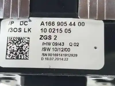 Second-hand car spare part left front power window switch for clase c clase gla 2.1 cdi oem iam references a1669054400  a1669054400