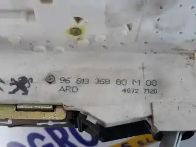 Gebrauchtes Autoersatzteil türschloss hinten rechts zum citroen c4 berlina 1.4 16v oem-iam-referenzen 9138n4  9681336880