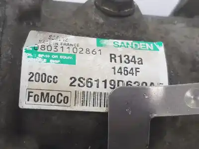 Second-hand car spare part air conditioning compressor for ford fiesta (cbk) 1.4 tdci cat oem iam references 2s6119d629af