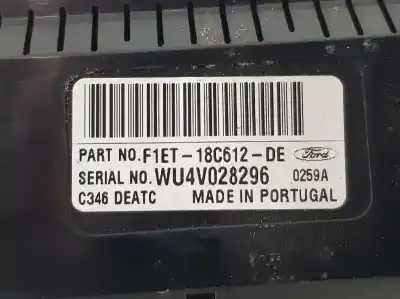 Second-hand car spare part climate control for ford focus lim. 2.0 ecoboost oem iam references f1et18c612de