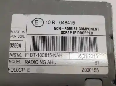 Автозапчастина б/у gps навігаційна система для ford focus lim. 2.0 ecoboost посилання на oem iam f1bt18c815nah  f1bt18c815nah