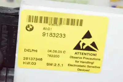 Second-hand car spare part electronic module for bmw 5 (e60) 520 d oem iam references 61319183233  61319183233