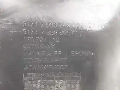 Peça sobressalente para automóvel em segunda mão cave de roda dianteira esquerda por bmw 5 (e60) 520 d referências oem iam 51717033749  51717033749