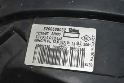 Автозапчасти б/у левая фара за renault kangoo (f/kc0) 1.5 dci diesel ссылки oem iam 8200589032  8200236590
