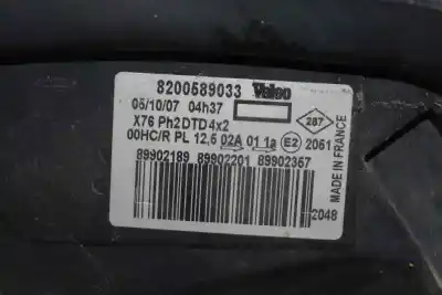 Автозапчасти б/у правая фара за renault kangoo (f/kc0) 1.5 dci diesel ссылки oem iam 8200589033  260107401r