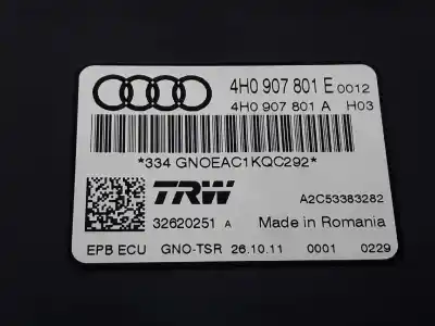 Second-hand car spare part electronic module for audi a6 avant 3.0 v6 24v tdi oem iam references 4h0907801e  4h0907801e