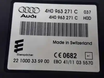 Second-hand car spare part electronic module for audi a6 avant 3.0 v6 24v tdi oem iam references 4h0963271c  4h0963271c