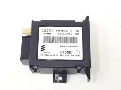 Pezzo di ricambio per auto di seconda mano modulo elettronico per audi a6 avant 3.0 v6 24v tdi riferimenti oem iam 4h0963271c