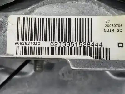 Second-hand car spare part steering wheel for citroen c5 iii (rd_) 2.0 hdi (rdrhda) oem iam references 98072158zd  98072158zd