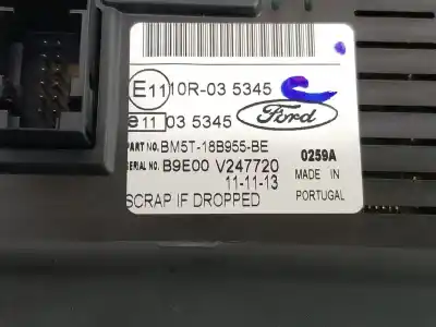 Second-hand car spare part multifunction display for ford transit custom v362 furgoneta (fy, fz) 2.2 tdci oem iam references 2014481  bm5t18b955bd