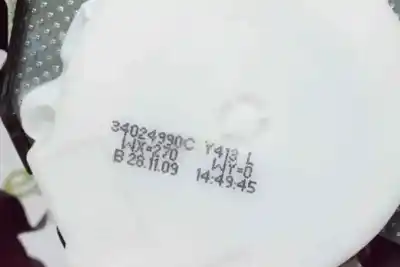 Автозапчастина б/у натяжач подушки безпеки задня ліва для volvo xc60 i suv (156) 2.4 d посилання на oem iam 39801839  39801839