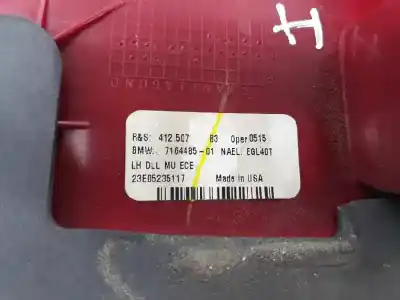 Second-hand car spare part left tailgate door light for bmw x5 (e53) 3.0 d oem iam references 63217164485  7164485