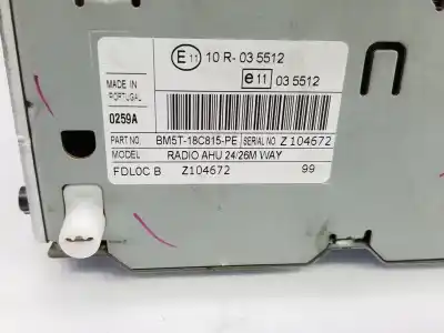 Автозапчасти б/у аудиосистема / радио cd за ford transit custom v362 furgoneta (fy, fz) 2.2 tdci ссылки oem iam 2025283  bm5t18c815pl