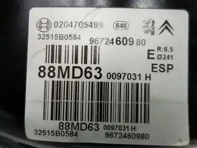 Pezzo di ricambio per auto di seconda mano servo freio per citroen ds3 (sa_) 1.6 racing riferimenti oem iam 4535el  4535el