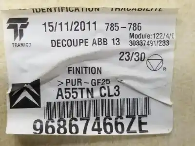 Автозапчасти б/у внутренняя крыша за citroen ds3 (sa_) 1.6 racing ссылки oem iam 8337qe  8337qe