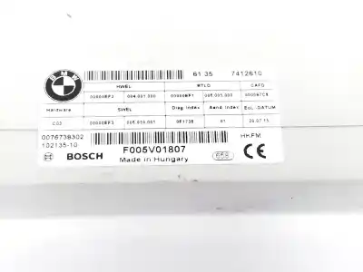 Автозапчасти б/у электронный модуль за bmw serie 2 gran tourer (f46) 2.0 16v turbodiesel ссылки oem iam 61357412610