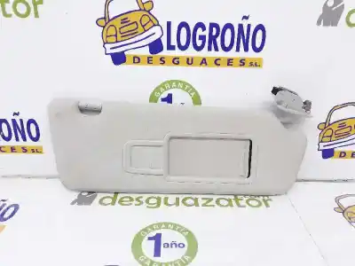 Peça sobressalente para automóvel em segunda mão para-sol direito por audi a5 sportback (8ta) 2.0 tfsi referências oem iam 8k0857552p