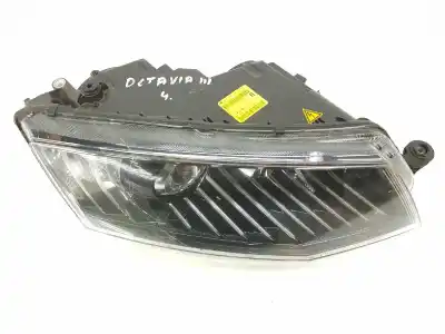 Second-hand car spare part right headlight for skoda octavia combi 2.0 tdi dpf oem iam references 5e1941018b 130702425100 