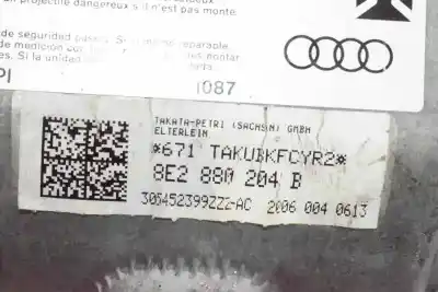 Автозапчастина б/у передня права подушка безопасности для audi a4 b7 (8ec) 2.0 tdi 16v посилання на oem iam 8e1880204d  8e2880204b