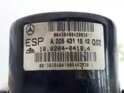 Second-hand car spare part abs for clase c clase c berlina 2.2 cdi oem iam references a0044312512  a0345457032