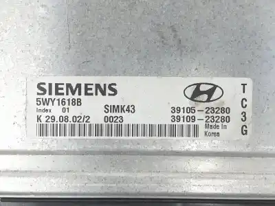 Tweedehands auto-onderdeel ecu motorcontroller voor smart coupe 2.0 16v oem iam-referenties 3910923280  3910523280