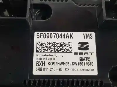 Автозапчастина б/у клімат-контроль для seat leon sportstourer (kl8) 1.5 16v tsi act посилання на oem iam 5f0907044ak  5f0907044ak