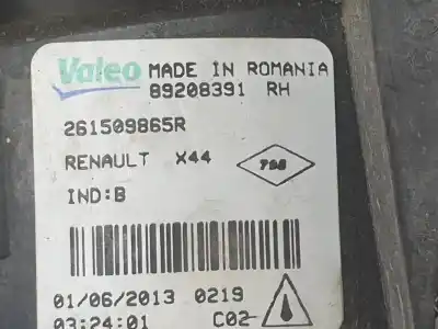 Pezzo di ricambio per auto di seconda mano luce fendinebbia destra per renault twingo ii (cn0_) 1.2 16v (cn04, cn0a, cn0b) riferimenti oem iam 261509865r  261509865r