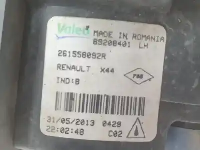 Pezzo di ricambio per auto di seconda mano fendinebbia sinistra per renault twingo ii (cn0_) 1.2 16v (cn04, cn0a, cn0b) riferimenti oem iam 261558092r  261558092r