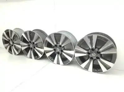 Peça sobressalente para automóvel em segunda mão jante por nissan pulsar 1.5 turbodiesel referências oem iam d03003zt3e 17x6.5j 45 17 pulgadas 