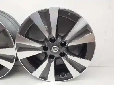 Peça sobressalente para automóvel em segunda mão jante por nissan pulsar 1.5 turbodiesel referências oem iam d03003zt3e 17x6.5j 45 17 pulgadas 