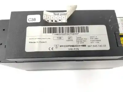 Second-hand car spare part audio system / radio cd for porsche cayenne (9pa) s 4.5 oem iam references 99764514003  99764514003