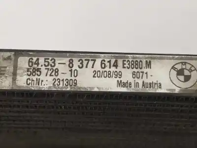 Tweedehands auto-onderdeel airconditioning condensor / radiator voor bmw 3 (e46) 328 i oem iam-referenties 64538377614  64538377614