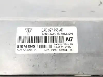 Автозапчастина б/у електронний модуль для porsche cayenne (9pa) s 4.5 посилання на oem iam 0ad927755ad  0ad927755ad