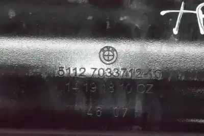 Автозапчастина б/у підсилення заднього бампера для bmw 5 (e60) 520 d посилання на oem iam 51127033712  51127033712