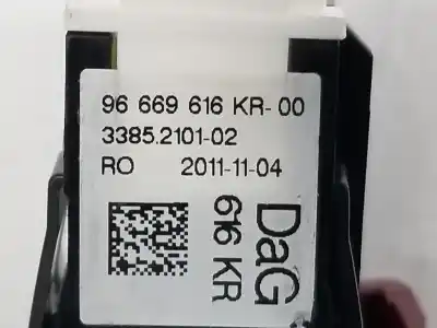 Second-hand car spare part switch for citroen ds3 (sa_) 1.6 racing oem iam references 96669616kr  96669616kr